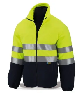 288 Yellow Blue Fleece Blend Mix for Men's Jacket