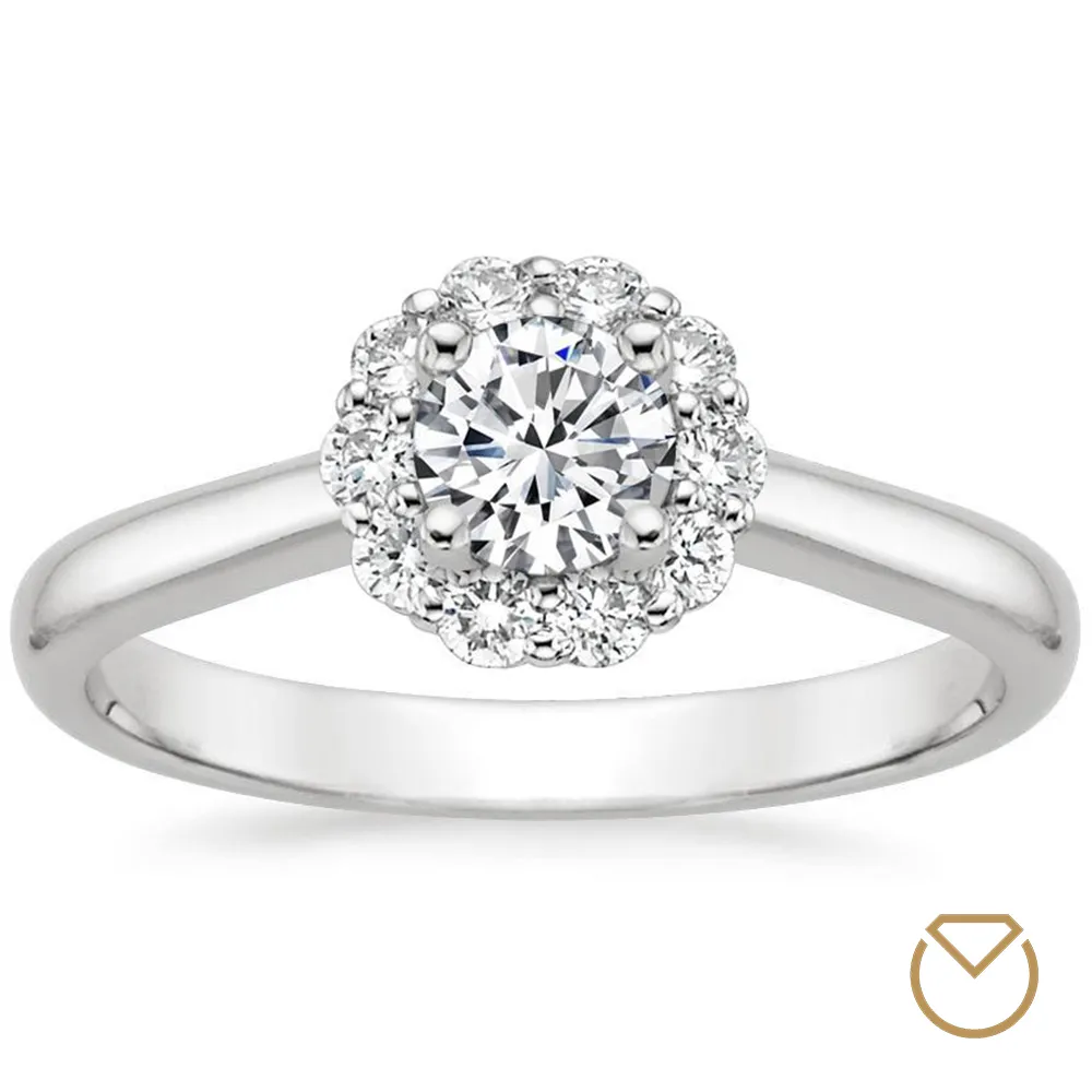 ANILLO DE COMPROMISO ORO 18K / REF. 066COB