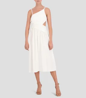 BCBG New York Vestido largo asimétrico Mujer