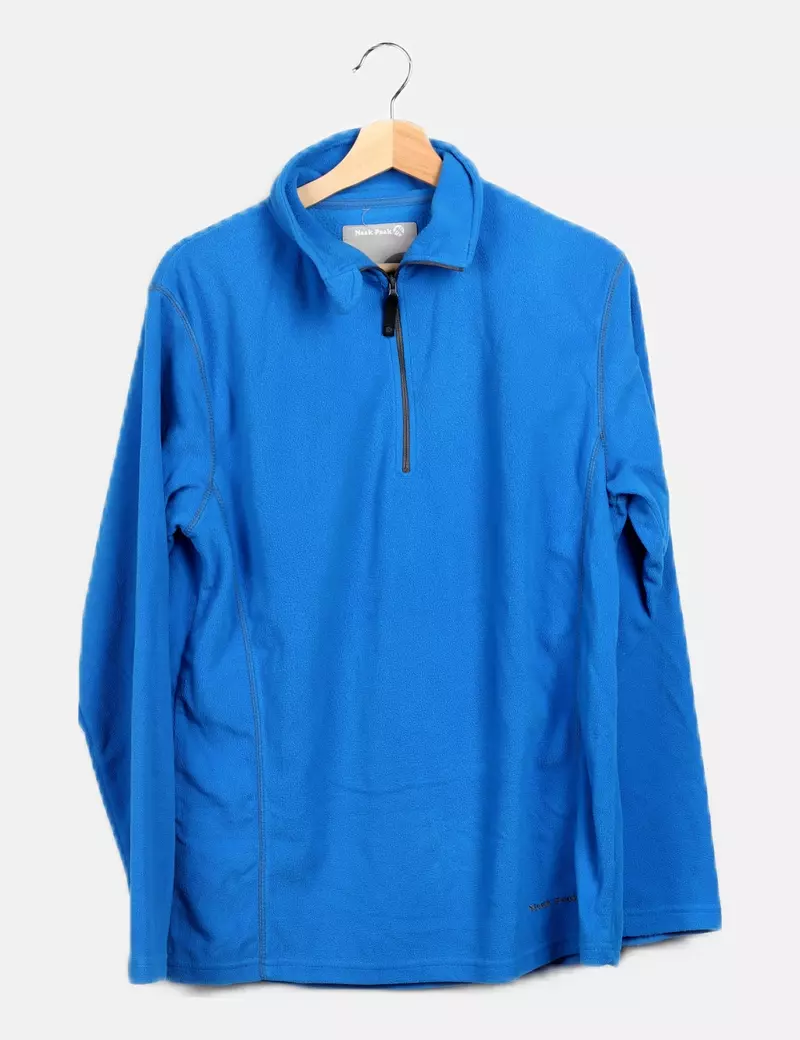 Blue Navy Fleece Jacket