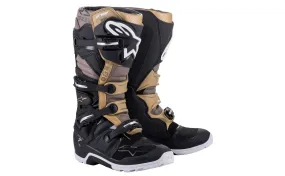 Botas Alpinestars Tech 7 Enduro Drystar Negro Gris Oro |2012620-1959|