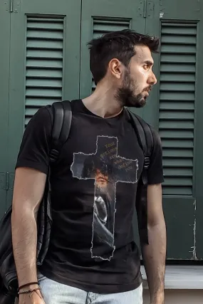 Black OLD END men's t-shirt.
