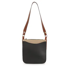 CARTERA LARINO NEGRA Y VISON