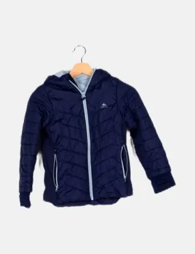 Decathlon navy blue padded feathers