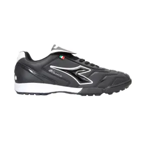 Diadora Men's Soccer Cleats - Classic LT Turf Action Leather Black