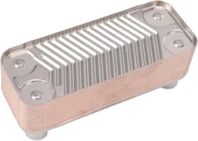 Enfriador de Mosto Homebrew de 20 Placas Contracorriente NPT1/2 Intercambiador de Calor de Acero Inoxidable Fácil de Operar para
