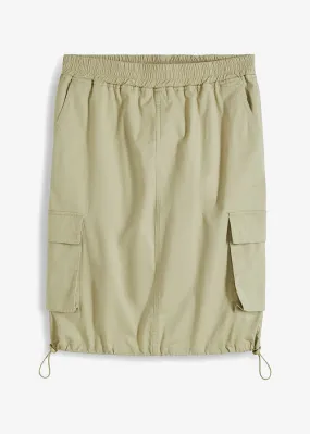 Green fog cargo skirt