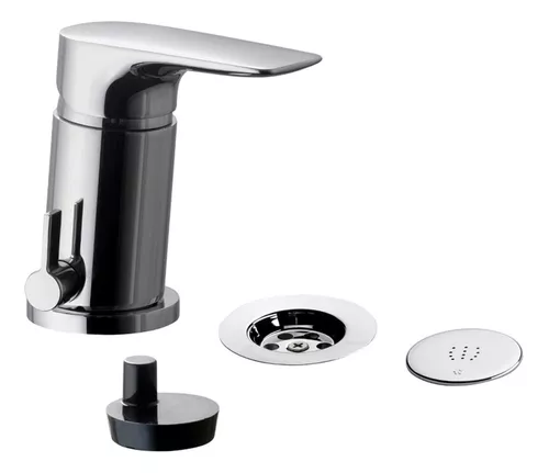 Grifería Para Bidet Fv Jana Monocomando Cromo Cerámico Baño