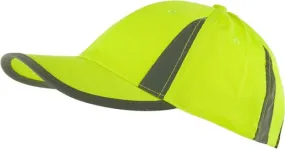 High Visibility Yellow Adjustable Cap