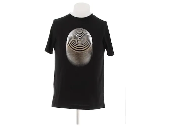 MARINE SERRE Camisetas T.International M Algodón Negro 