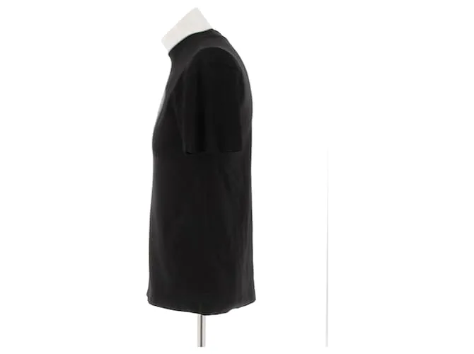 MARINE SERRE Camisetas T.International M Algodón Negro 
