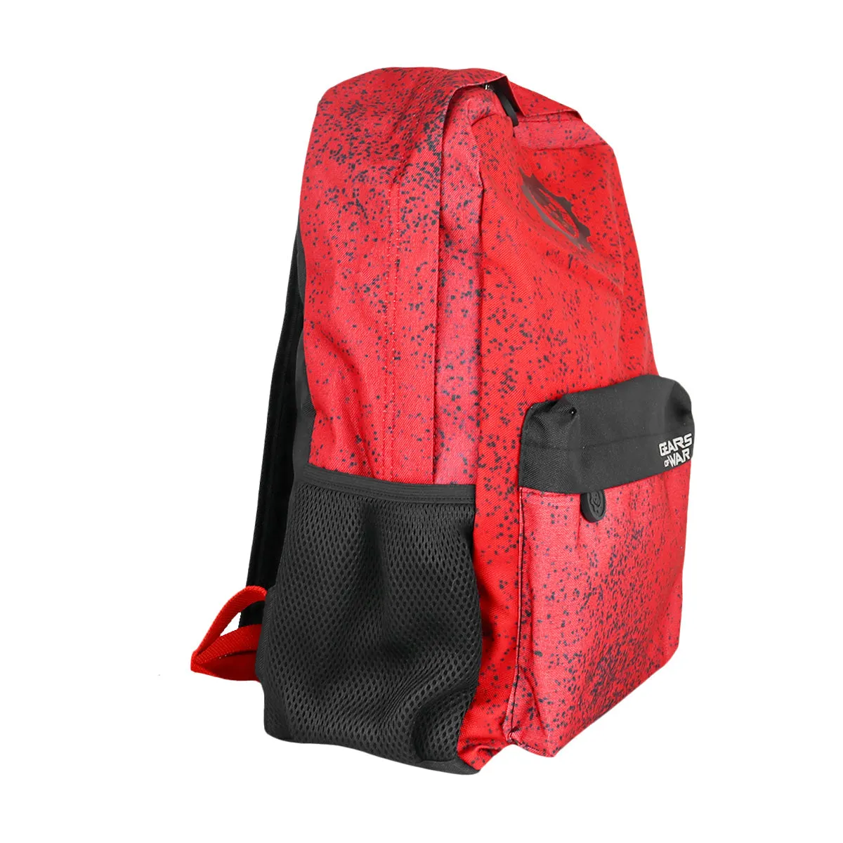 Mochila Escolar con Diseo de Gears of War, color Rojo