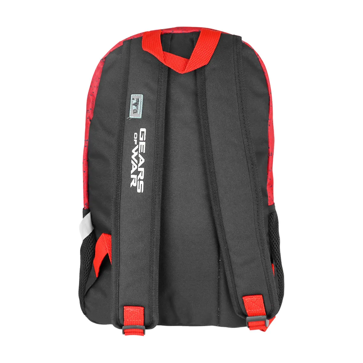 Mochila Escolar con Diseo de Gears of War, color Rojo