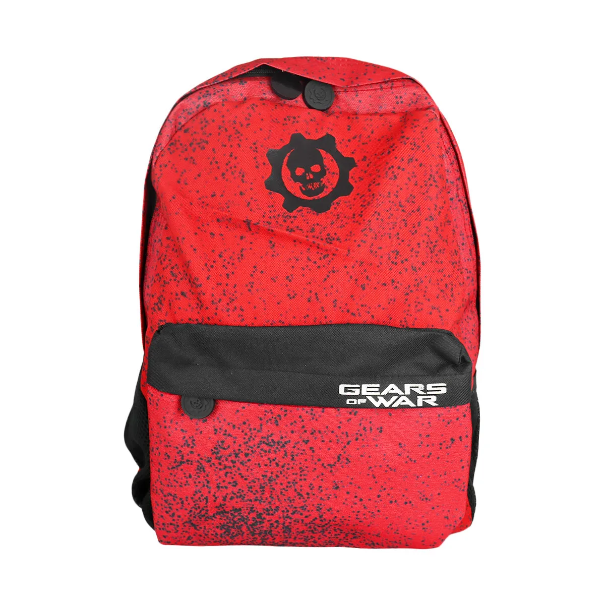 Mochila Escolar con Diseo de Gears of War, color Rojo