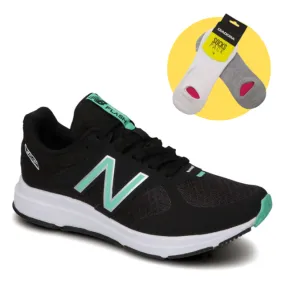 New Balance Women's Sneakers - WFLSHBW5 with Socks