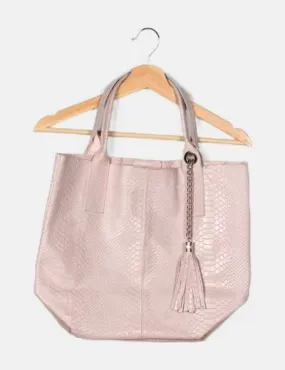 Animal Print Pink Tote Bag