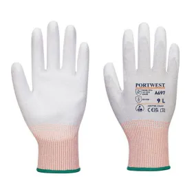 Pack de 12 Guantes ESD con palma de PU LR13.