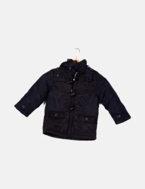 Padded blue quilted jacket by NoName.