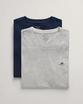 Paquete de dos camisetas de cuello redondo Teens