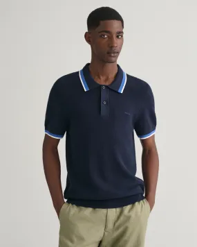 Polo de piqué de algodón