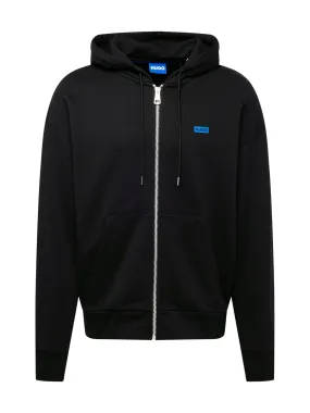 Sudadera con cremallera 'Nardimez' HUGO en Negro