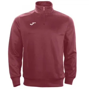 Sudadera Faraon Burdeos Media Cremallera