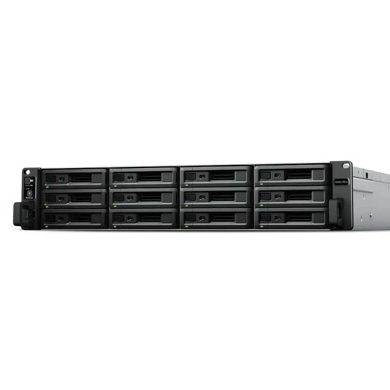 Synology RackStation RS3621RPXS servidor de almacenamiento Bastidor (2U) Ethernet Negro D-1531