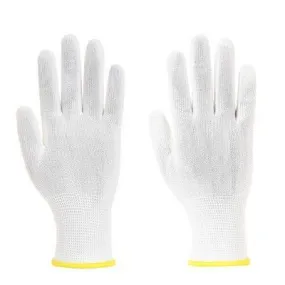 White Nylon Assembly Gloves - Box of 960 Units